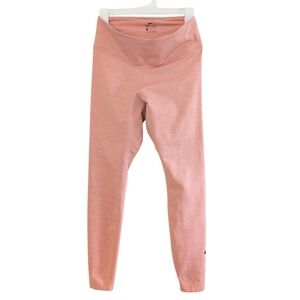 Nike Dri-FIT Women Medium Coral Heathered High Waisted Leggings